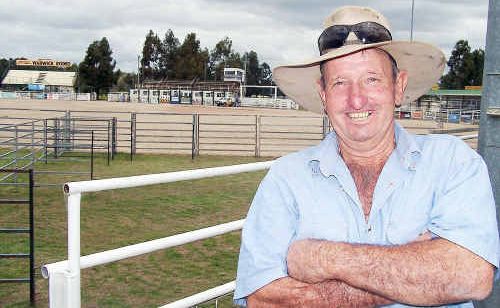 Warwick Show and Rodeo Society President Neville Fanning. Warwick Show and Rodeo Society President Neville Fanning.